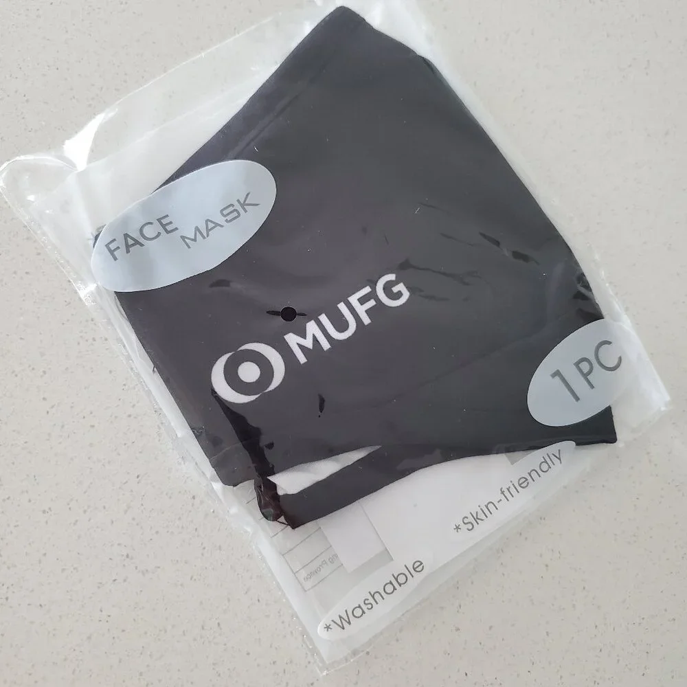 (NEW) Black Facemask
